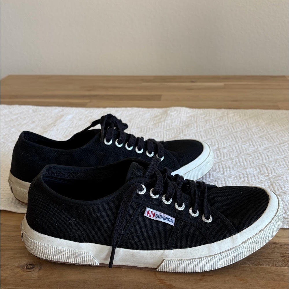 Superga Classic Black Sneakers